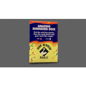 Amazing Shrinking Deck RED by John Kennedy Magic - Trick