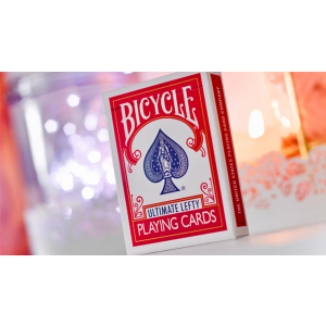 Bicycle Ultimate Lefty Deck Red (Gimmicks and Online Instructions)