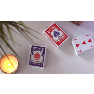 Bicycle 4 Index Blue (Gimmicks and Online Instructions)