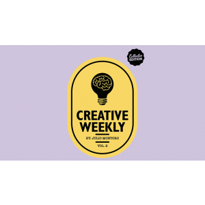 CREATIVE WEEKLY VOL. 2 LIMITED (Gimmicks and online Instructions) by Julio Montoro - Trick