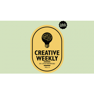CREATIVE WEEKLY VOL. 3 LIMITED (Gimmicks and Online Instructions) by Julio Montoro - Trick
