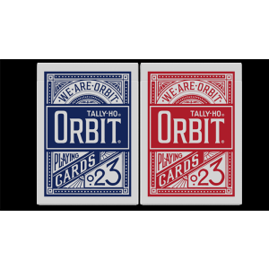 Orbit Tally Ho Circle Back (Red) Playing Cards