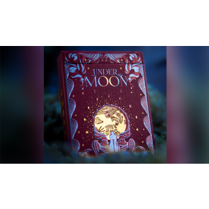 Under the Moon (Moonrise Pink) Playing Cards