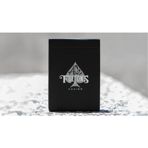 Ace Fulton's Casino (Black) Playing Cards by Dan & Dave