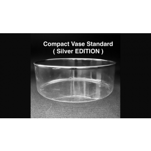 Compact Vase Standard SILVER by Victor Voitko - Trick