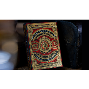 High Victorian (Red) Playing Cards by theory11