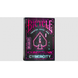Bicycle Cyberpunk Cybercity Playing Cards by US Playing Card Co