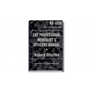 The Professional Mentalist's Officers Manual  by Richard Osterlind - Book