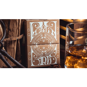 Smoke & Mirrors V8, Gold (Deluxe) Edition Playing Cards by Dan & Dave