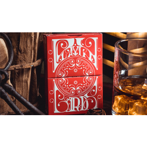 Smoke & Mirrors V8, Red (Deluxe) Edition Playing Cards by Dan & Dave
