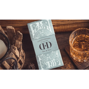 Smoke & Mirrors V8, Silver (Deluxe) Edition Playing Cards by Dan & Dave