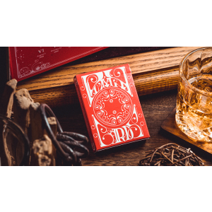 Smoke & Mirrors V8, Red (Standard) Edition Playing Cards by Dan & Dave