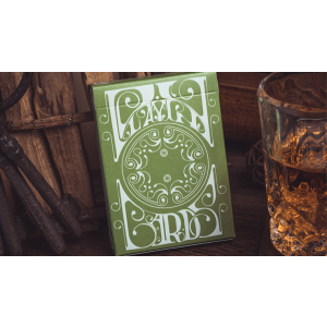 Smoke & Mirrors V8, Green (Standard) Edition Playing Cards by Dan & Dave