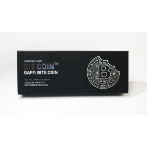 Bit Coin Gaff: Bite Coin (Silver) by SansMinds Creative Lab - Trick