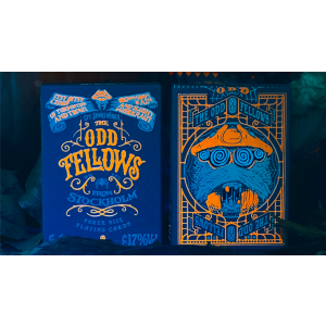 Odd Fellows (Cpt Spindel) Playing Cards by Stockholm 17