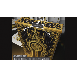 Secrets of the Key Master (with Standard Box) playing Cards by Handlordz