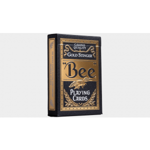 Bee Gold Stinger Playing Cards by US Playing Card
