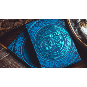 Gilded Maya Moon Playing Cards