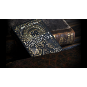 Shakespeare (Black) Playing Cards