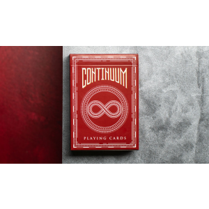 Continuum Playing Cards (Burgundy)