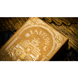 Babylon Golden Wonders Foiled Edition Playing Cards by Riffle Shuffle