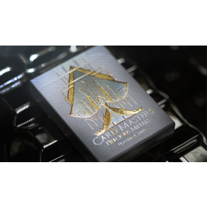 Card Masters Precious Metal Foil (White) Playing Cards by Handlordz