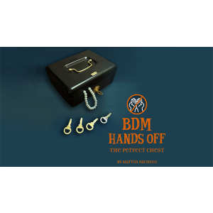 BDM Hands Off Safe Box - The Perfect Chest (Gimmick and Online Instructions) by Bazar de Magia - Trick