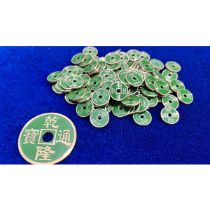 MINI CHINESE COIN GREEN by N2G - Trick