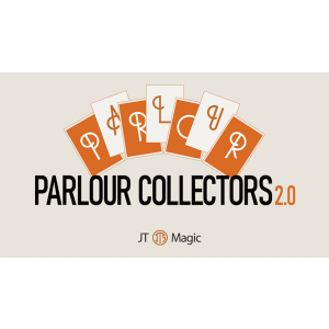 Parlour Collectors 2.0 RED (Gimmicks and Online Instructions) by JT - Trick