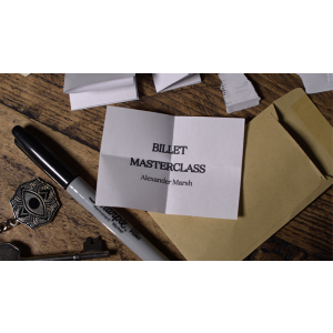 Billet Masterclass (Online Instructions plus Materials) by Alexander Marsh and The 1914 - Trick