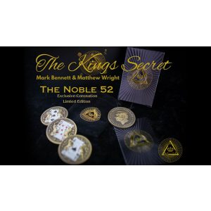 KINGS SECRET Special Edition (Gimmicks and Online Instruction) by Mark Bennett and Matthew Wright - Trick
