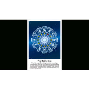 Your Zodiac Sign by Masuda - Trick