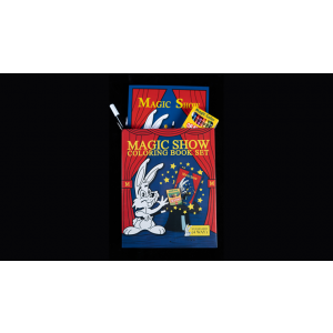 MAGIC SHOW Coloring Book DELUXE SET (4 way) by Murphy's Magic