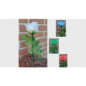 Remote Light Rose Multi-color (Charger Included) by JL Magic - Trick