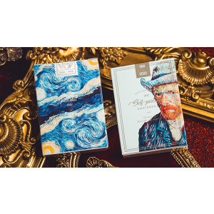 Van Gogh Self-Portrait (Borderless) Playing Cards
