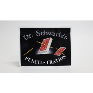 Dr. Schwartz's Pencil-Tration (Gimmicks and Online Instructions) by Martin Schwartz - Trick (Deck color may vary)