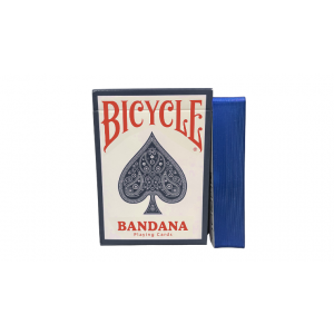 Gilded Bicycle Bandana (Blue) Playing Cards