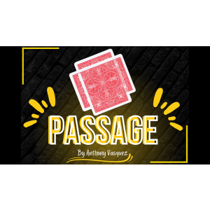 Passage BLUE (Gimmicks and Online Instructions) by Anthony Vasquez - Trick