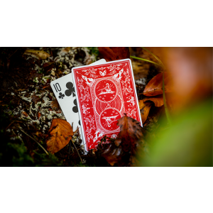 Bonfires Red (includes Card Magic Course) by Adam Wilber and Vulpine