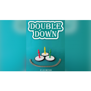 Double Down (Gimmicks and Online Instructions) by Leo Smetsers - Trick