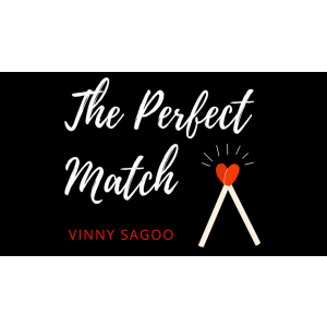 PERFECT MATCH (Gimmicks and Online Instructions) by Vinny Sagoo - Trick