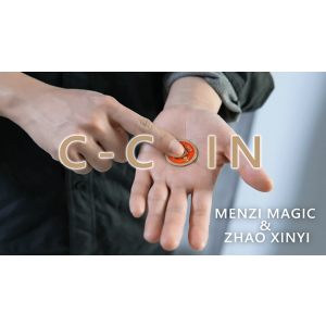 C-COIN SET (Gimmicks and Online Instructions) by MENZI MAGIC & Zhao Xinyi - Trick