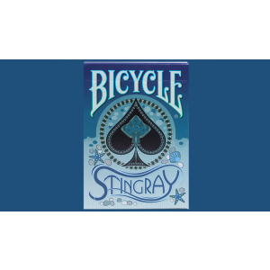 Bicycle Stingray (Teal) Playing Cards