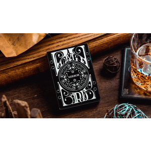 Smoke & Mirror (Mirror- Black) Standard Limited Edition Playing Cards by Dan & Dave