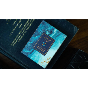 Fluid Art Blue (Luxury Edition) Playing Cards