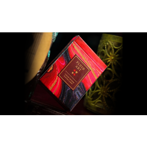 Fluid Art Red (Luxury Edition) Playing Cards
