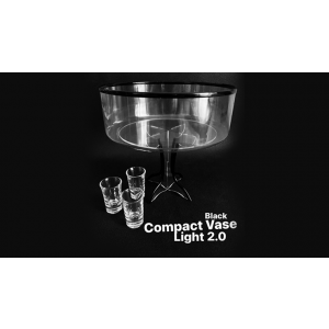 Compact Vase Light BLACK by Victor Voitko - Trick