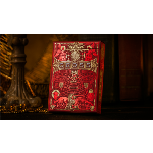 The Cross (Maroon Martyrs) Playing Cards by Peter Voth x Riffle Shuffle