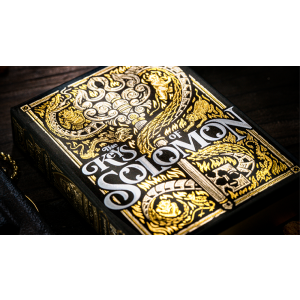 The Keys of Solomon: Golden Grimoire Playing Cards by Riffle Shuffle