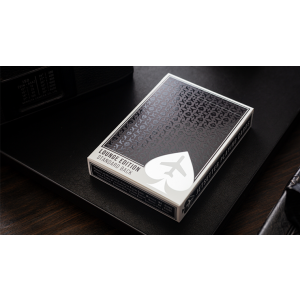 Lounge Edition Unmarked (Tarmac Black) by Jetsetter Playing Cards